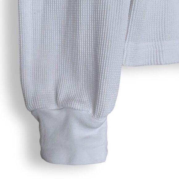 AMO Puff Sleeve Shirt Thermal Long Sleeve Top Tee - Picture 12 of 16